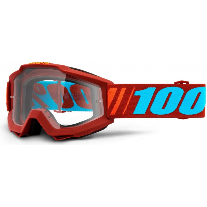 Ochelari de motocros 100% Accuri DAUPHINE (plexi transparent)