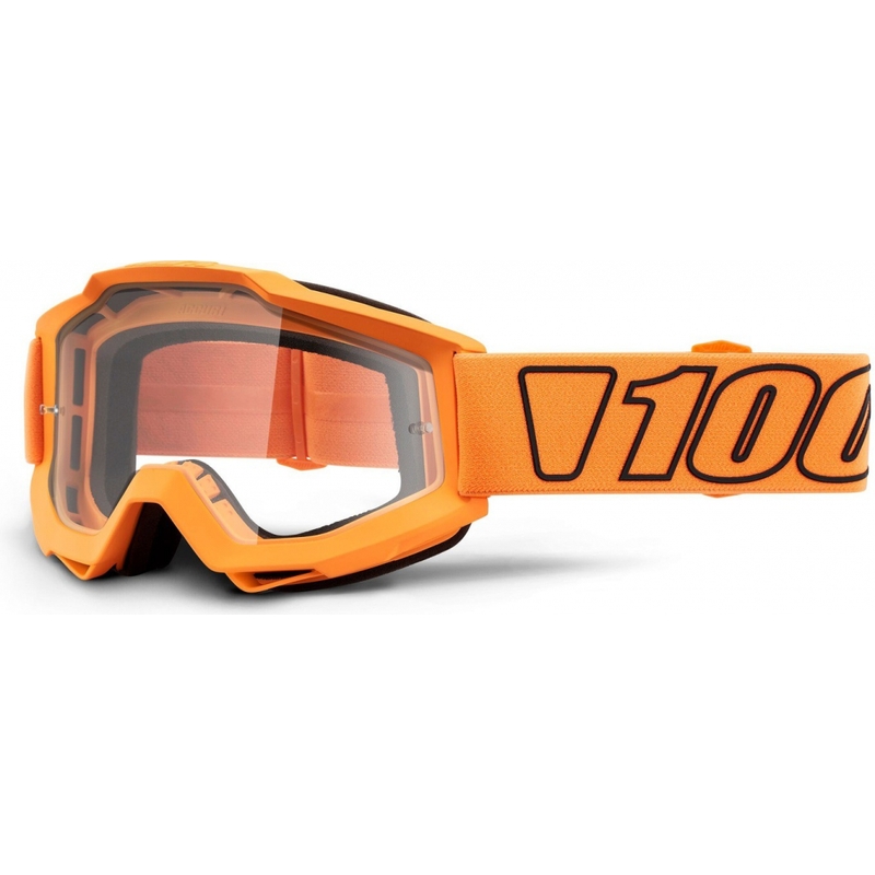 Ochelari de motocros 100% Accuri LUMINARI (plexi transparent)