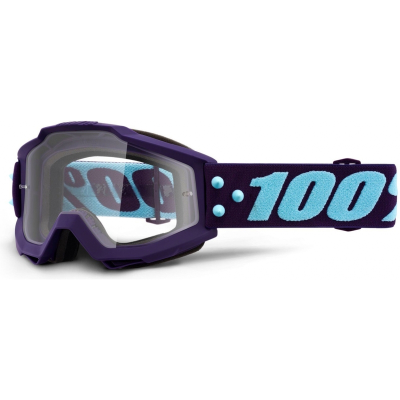 Ochelari de motocros 100% Accuri MANEUVER (plexi transparent)