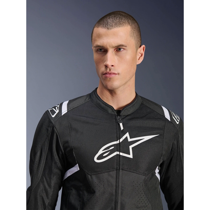 Geacă moto Alpinestars T-SPS Air V2 negru-alb