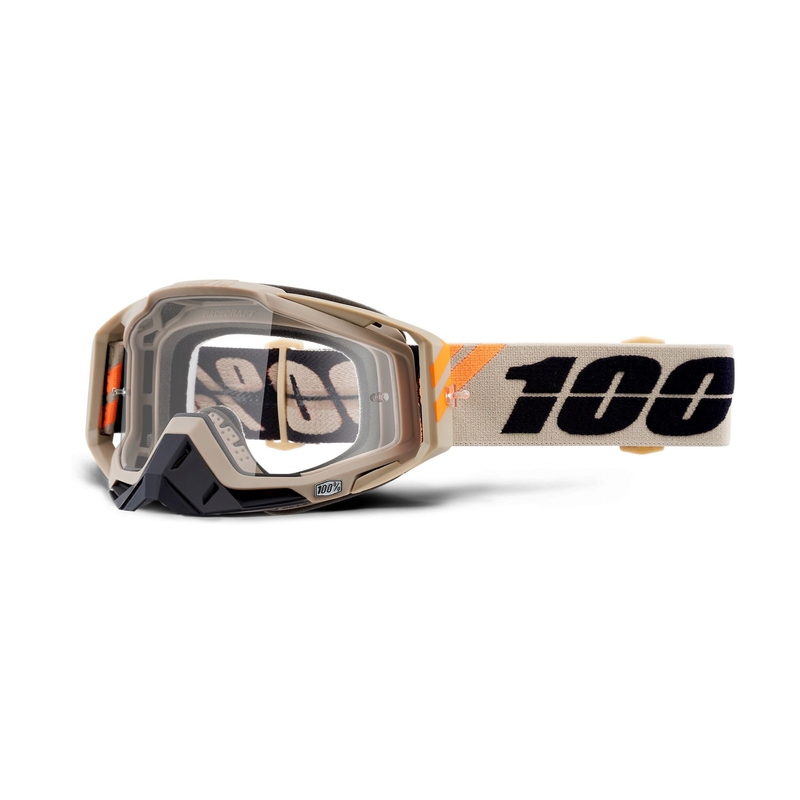 Ochelari de motocros 100% RACECRAFT Poliet (plexi transparent)