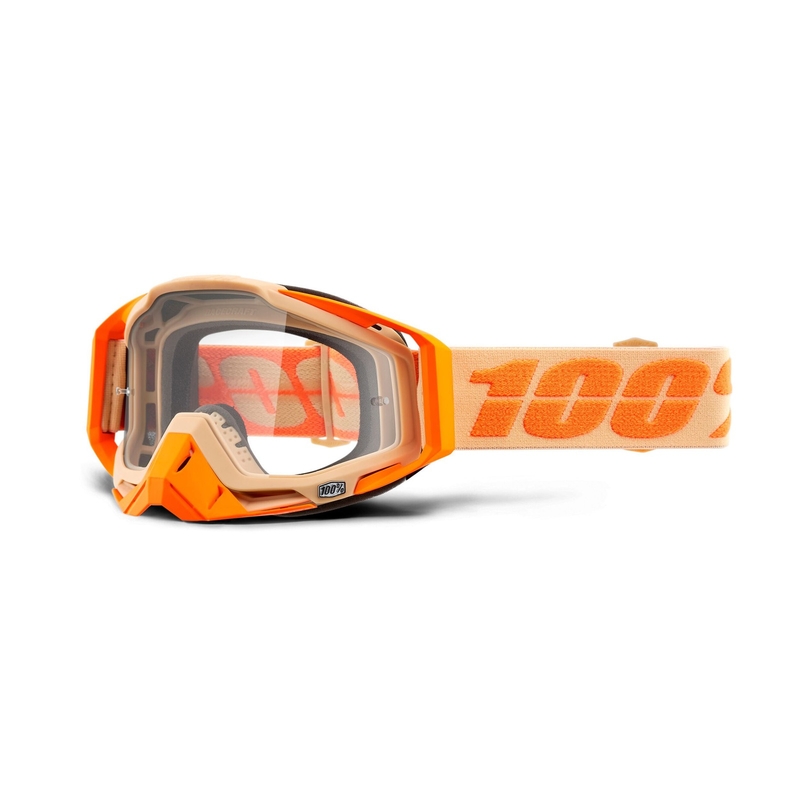 Ochelari de motocros 100% RACECRAFT Sahara (plexi transparent)