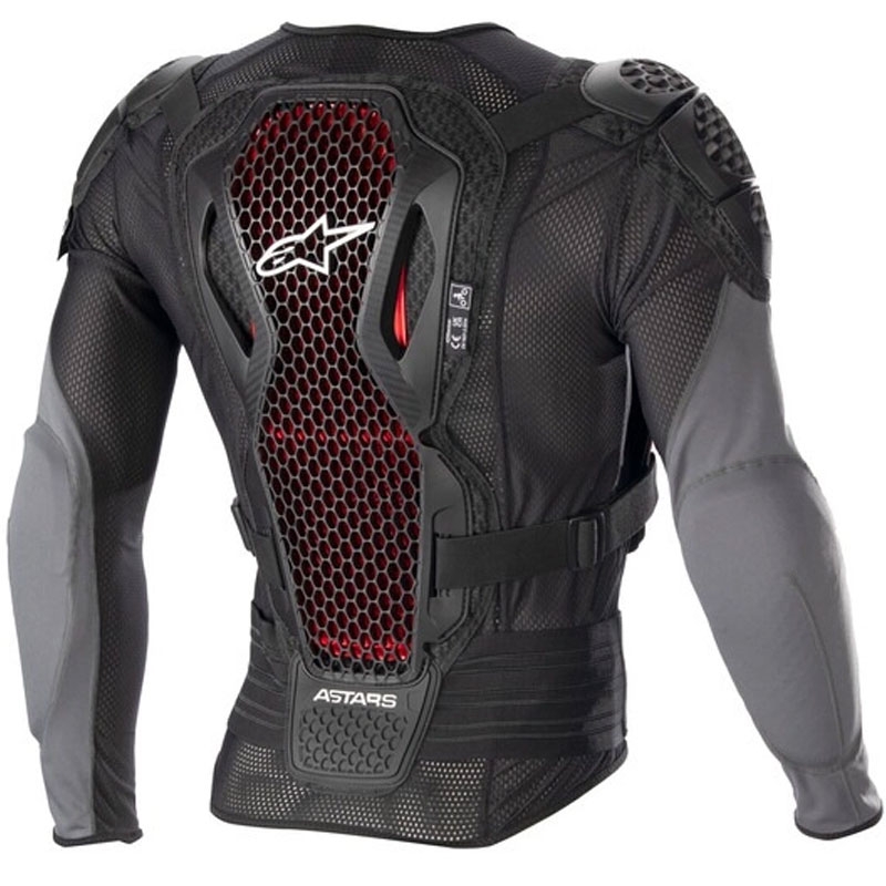 Protecție de corp Alpinestars Bionic Plus 2 negru-gri-roșu