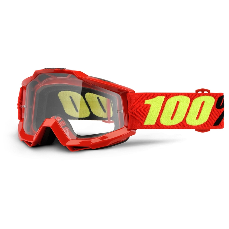 Ochelari de motocros 100% Accuri OTG Saarinen (plexi transparent)