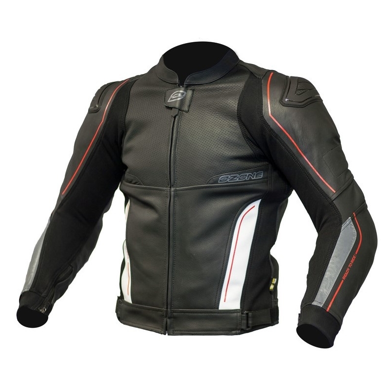 Ozone Volt Negru și alb Negru și alb Motociclete jacheta lichidare