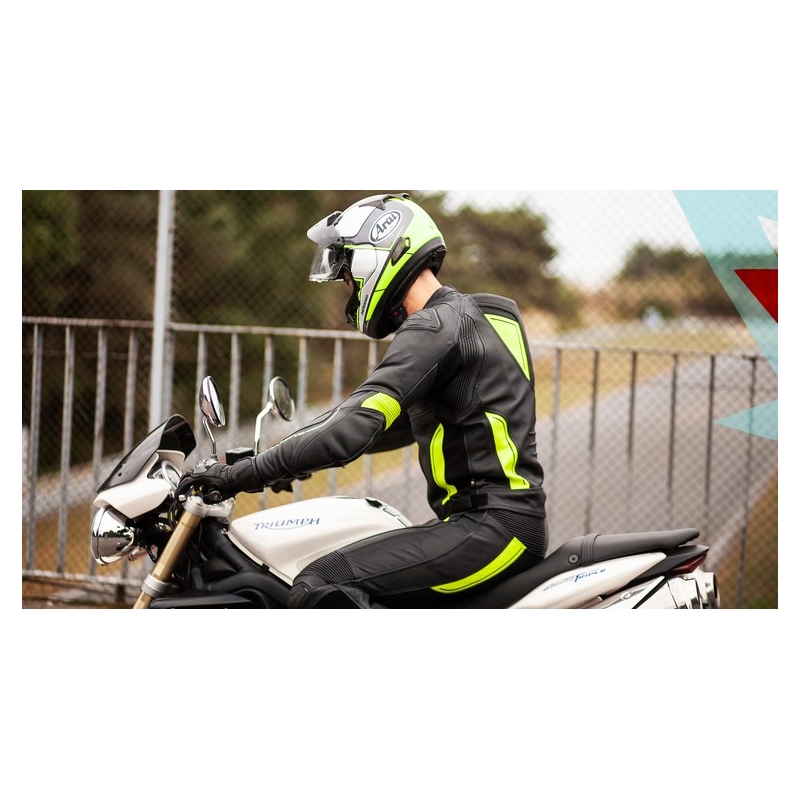 Ozone Volt Negru negru-Fluo Yellow pantaloni de motociclete lichidare