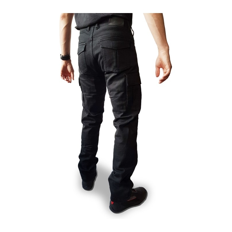Blugi Ozone Shadow II Negru pentru motociclete lichidare