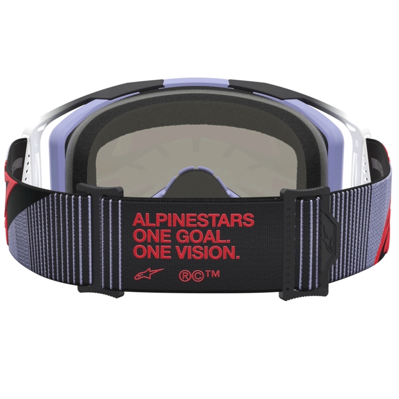 Ochelari motocross Alpinestars Vision 8 Maven, lavandă-negru