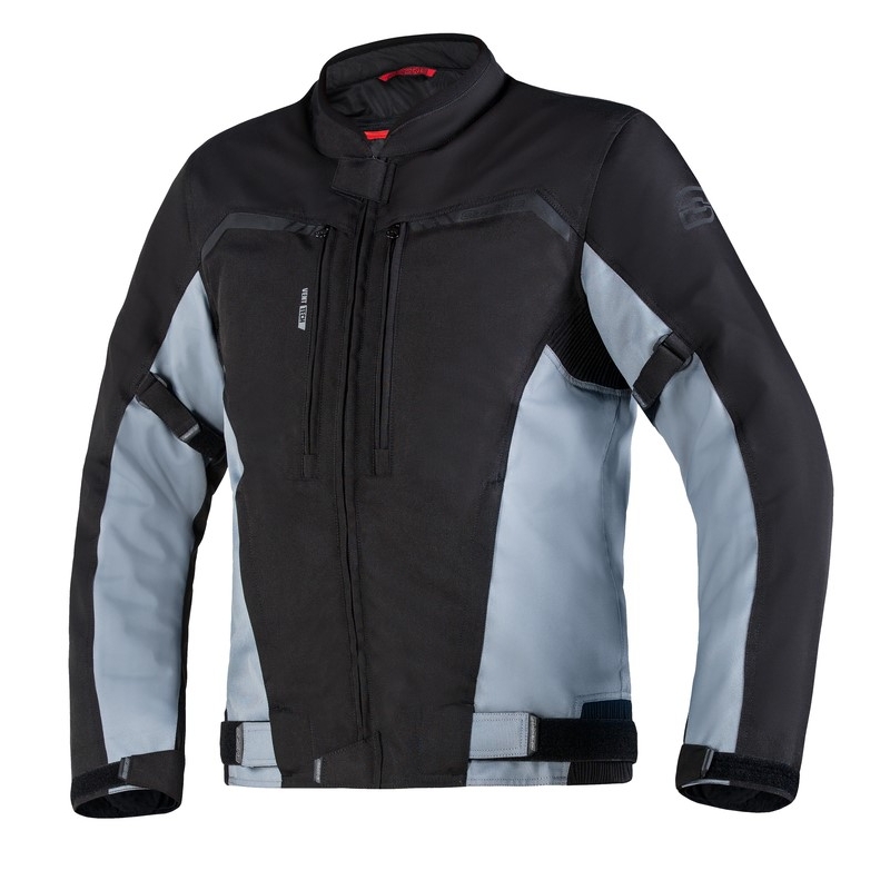 Ozone Delta IV negru și gri jacheta de motociclete negru și gri lichidare