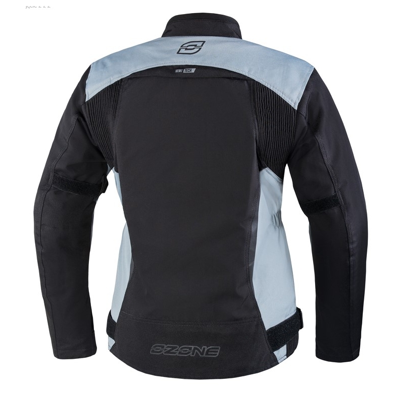 Ozone Delta IV negru și gri jacheta de motociclete negru și gri lichidare