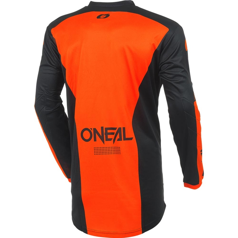 Tricou motocross O'Neal Element Racewear negru-portocaliu