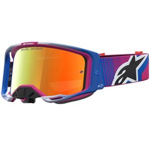 Ochelari motocross Alpinestars Vision 8 Maven roșu-negru