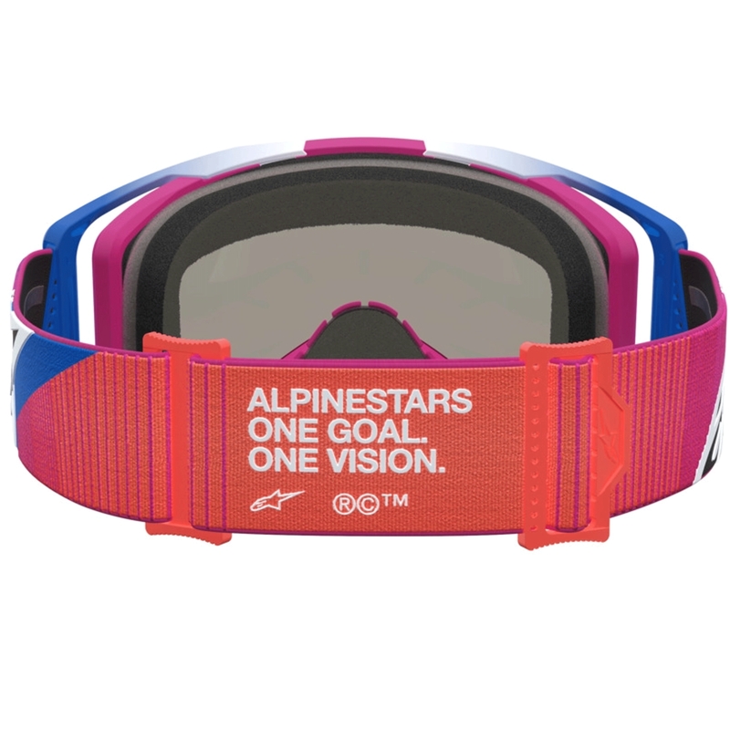 Ochelari motocross Alpinestars Vision 8 Maven roșu-negru