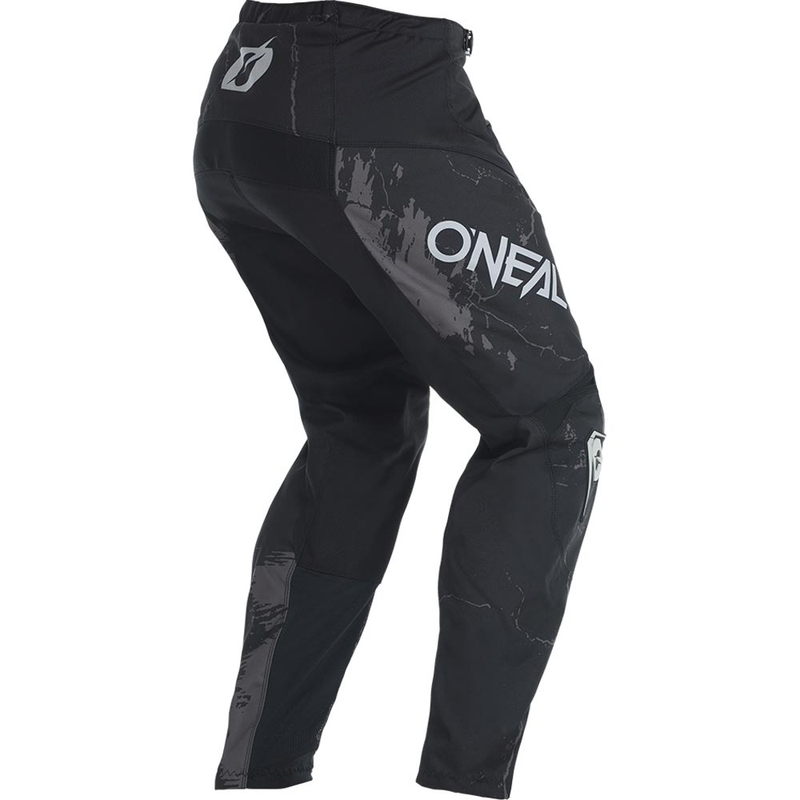 Pantaloni motocross O'Neal Element Acid negru-gri