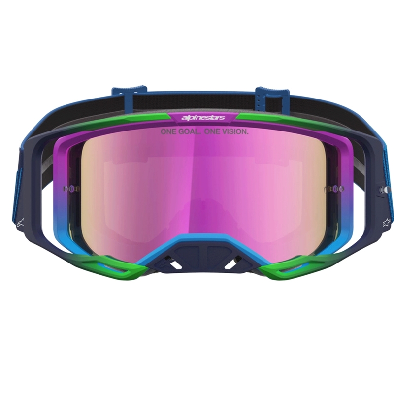 Ochelari motocross Alpinestars Vision 8 Maven albastru-violet
