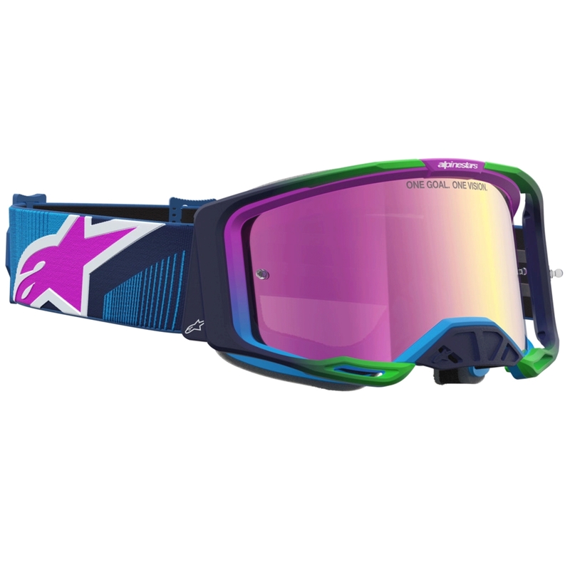 Ochelari motocross Alpinestars Vision 8 Maven albastru-violet