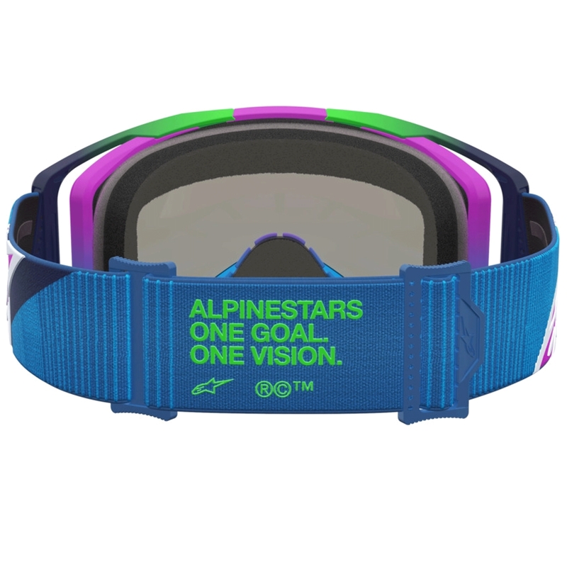 Ochelari motocross Alpinestars Vision 8 Maven albastru-violet