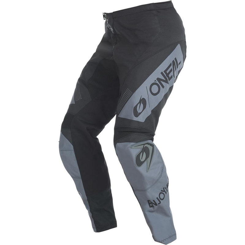 Pantaloni motocross O'Neal Element Racewear negru-gri