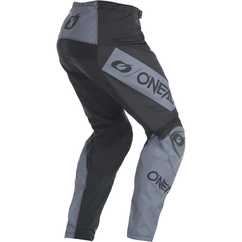 Pantaloni motocross O'Neal Element Racewear negru-gri