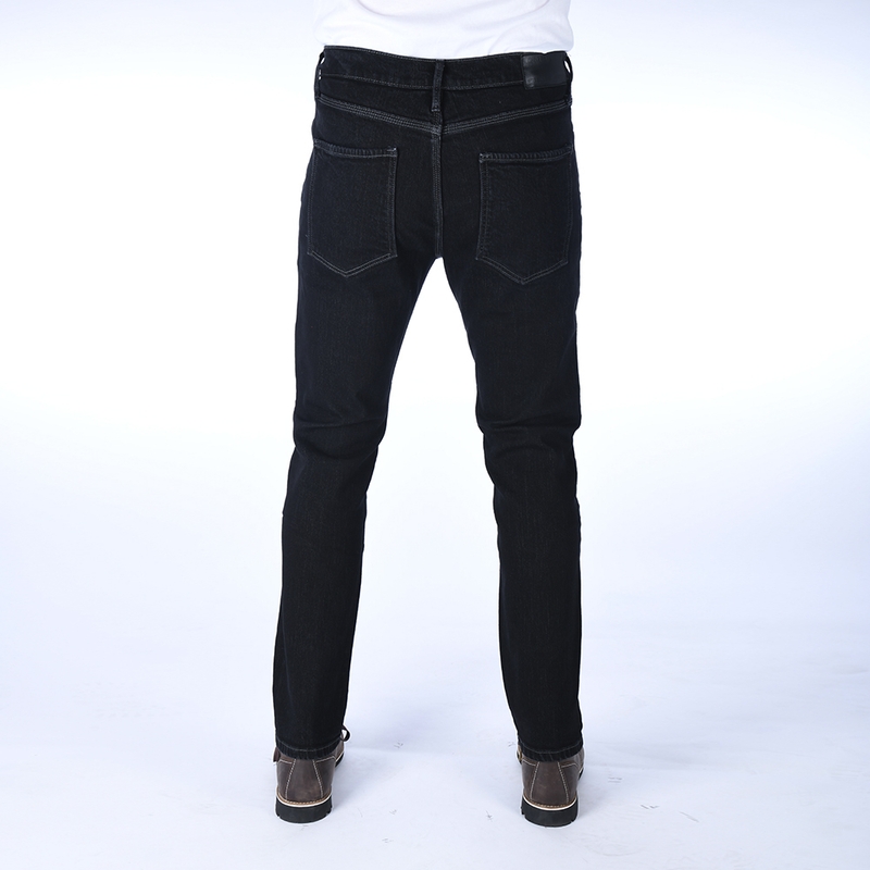 Oxford Original Approved Slim Fit Black Motorcycle Jeans pentru motociclete
