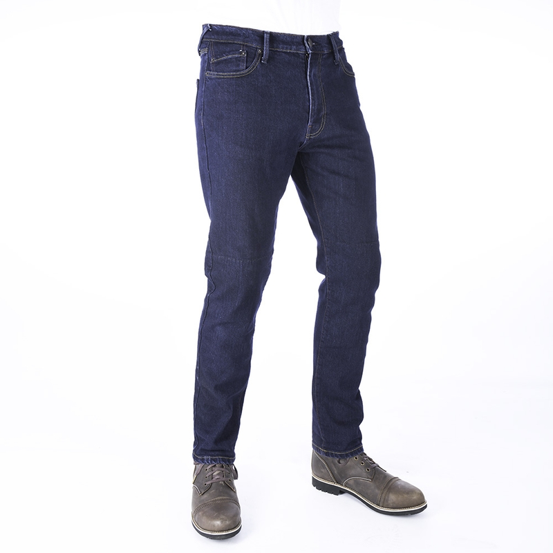Blugi Oxford Original Approved Slim Fit Blue Motorcycle Jeans