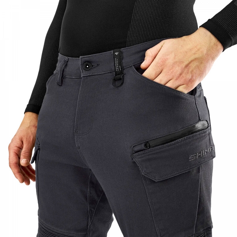 Pantaloni motocicletă Shima Giro 3.0 extinși gri