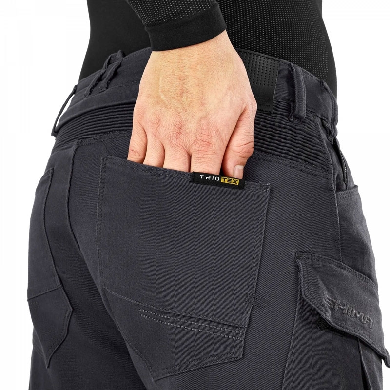 Pantaloni motocicletă Shima Giro 3.0 extinși gri