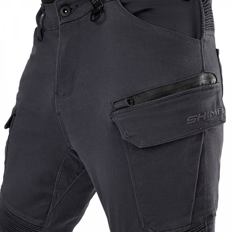 Pantaloni motocicletă Shima Giro 3.0 extinși gri