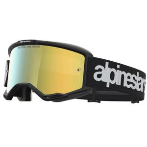 Ochelari motocross Alpinestars Vision 5 Hone negru-alb