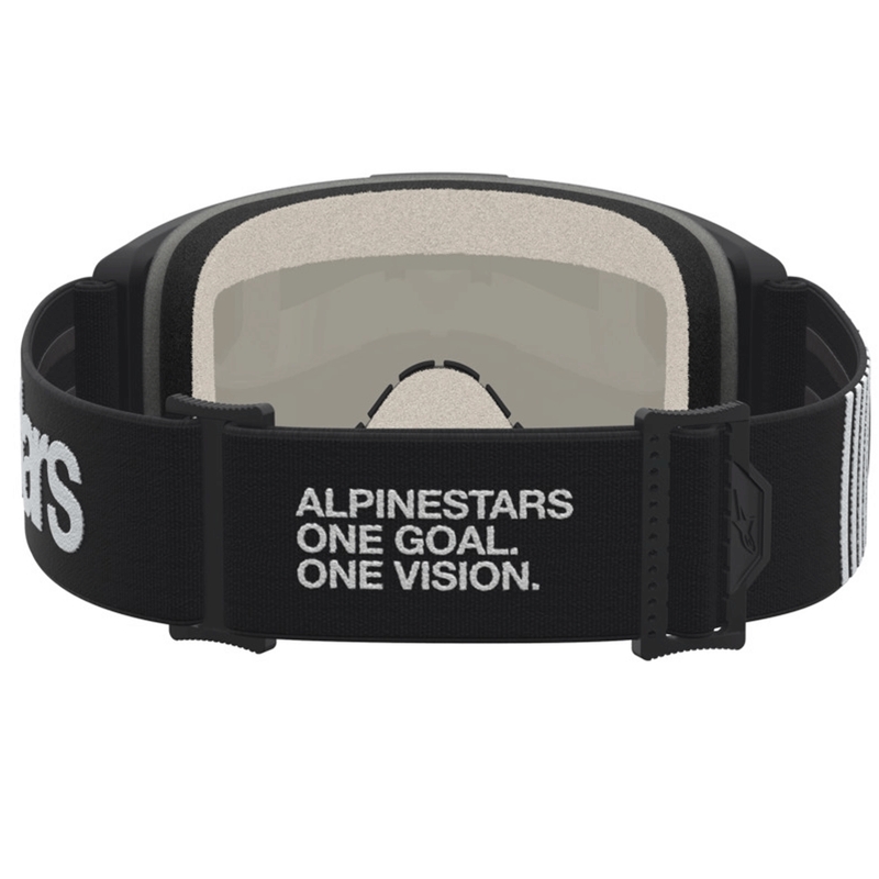 Ochelari motocross Alpinestars Vision 5 Hone negru-alb