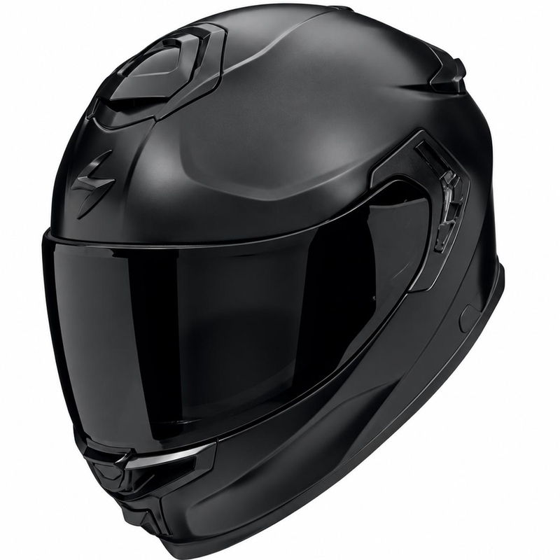 Cască integrală Scorpion EXO-GT SP Air Solid, negru mat perlat-negru