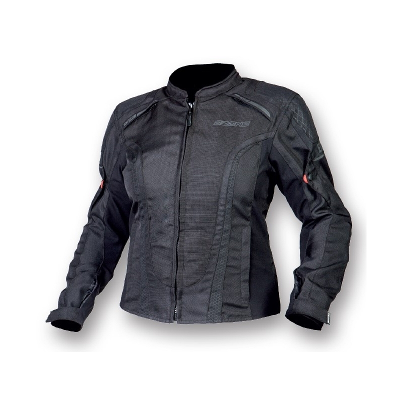Jacheta de motocicletă Ozone Edge II Black pentru femei lichidare