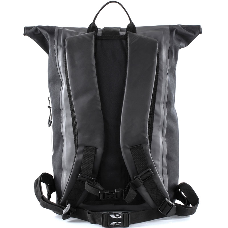 MotoZem rucsac impermeabil negru-gri