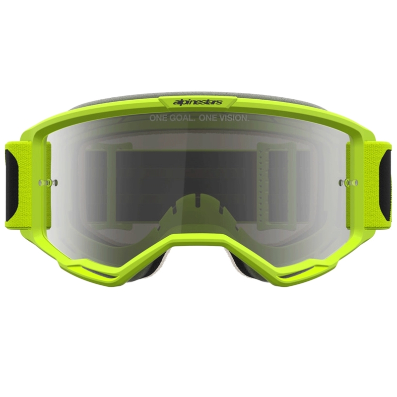 Ochelari motocross Alpinestars Vision 5 Rora negru-galben fluo