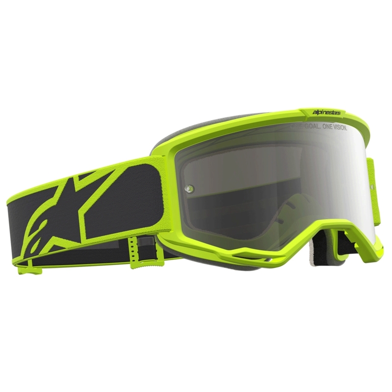 Ochelari motocross Alpinestars Vision 5 Rora negru-galben fluo