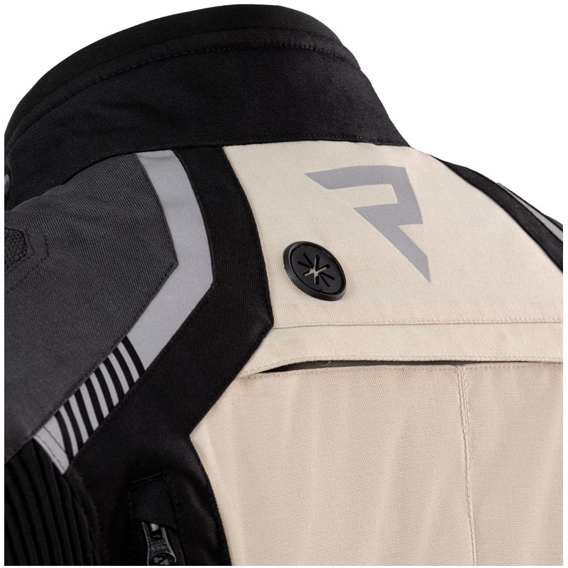 Jachetă de motocicletă Rebelhorn Patrol negru-sand-grey