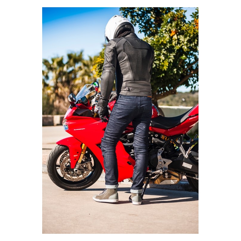 Rebelhorn Rocket Rocket negru jacheta de motociclete lichidare