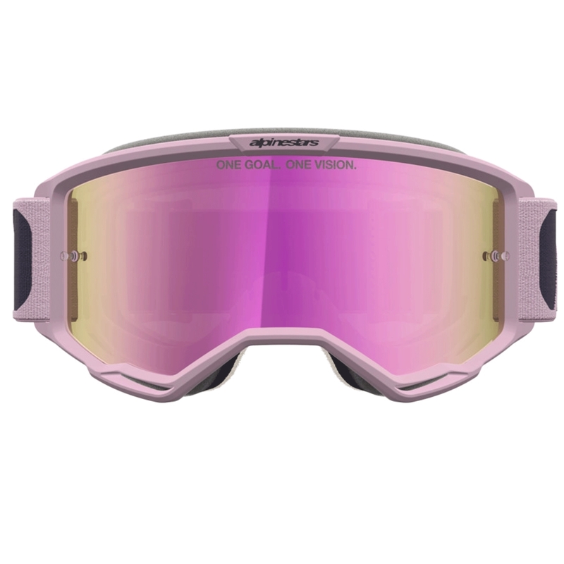Ochelari motocross Alpinestars Vision 5 Rora gri închis-roz