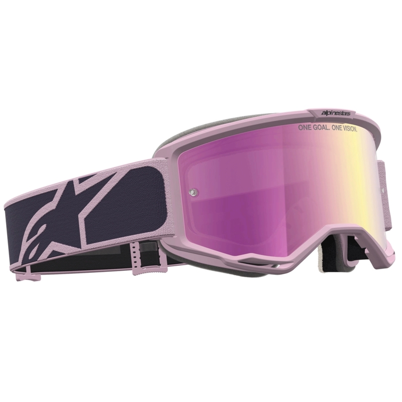 Ochelari motocross Alpinestars Vision 5 Rora gri închis-roz