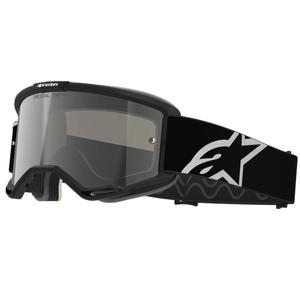 Ochelari motocross Alpinestars Vision 5 Corp 2, negru-alb