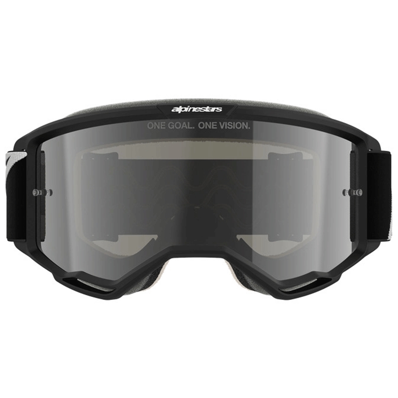 Ochelari motocross Alpinestars Vision 5 Corp 2, negru-alb