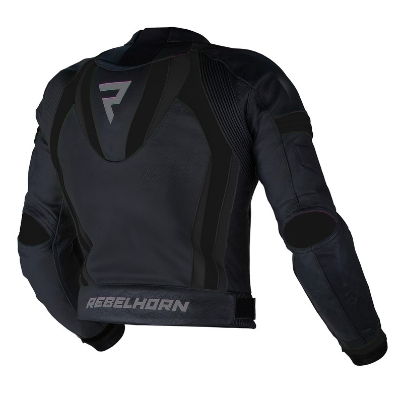 Jachetă pentru motociclete Rebelhorn Piston II PRO negru lichidare