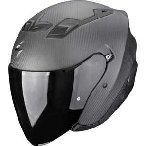 Cască de motocicletă Scorpion EXO-Z1 Carbon Solid Open, neagră mată