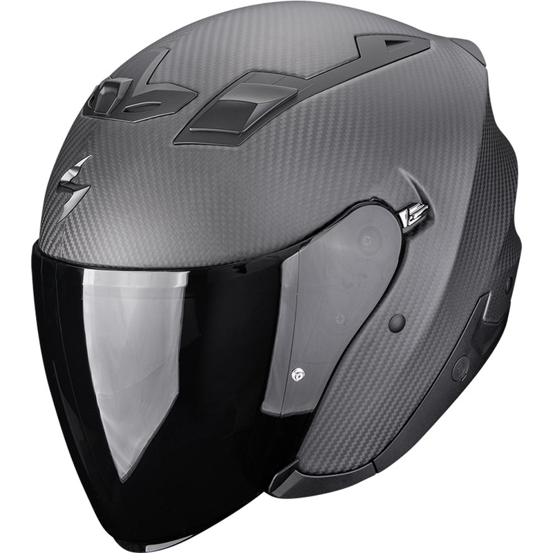 Cască de motocicletă Scorpion EXO-Z1 Carbon Solid Open, neagră mată