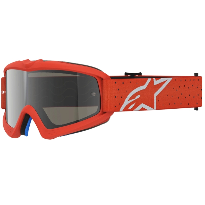 Ochelari de motocross Alpinestars Vision Youth Vesta portocaliu-argintiu pentru copii
