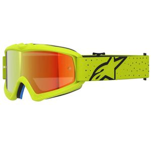 Ochelari motocross pentru copii Vision Youth Vesta galben-negru fluo