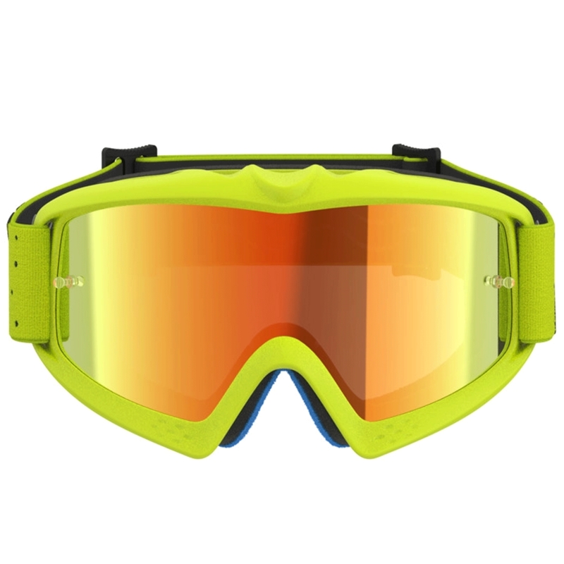 Ochelari motocross pentru copii Vision Youth Vesta galben-negru fluo