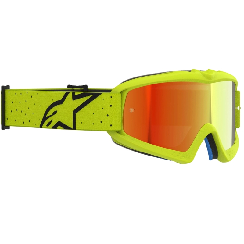 Ochelari motocross pentru copii Vision Youth Vesta galben-negru fluo