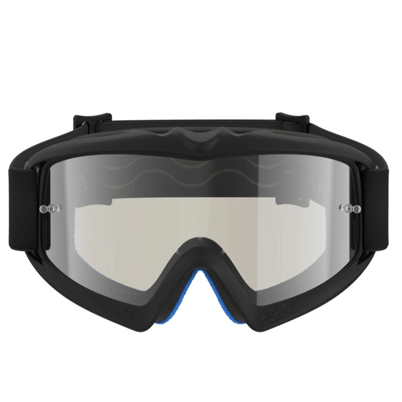 Ochelari de protecție motocross Alpinestars Vision Youth Atrox pentru copii, negru-argintiu
