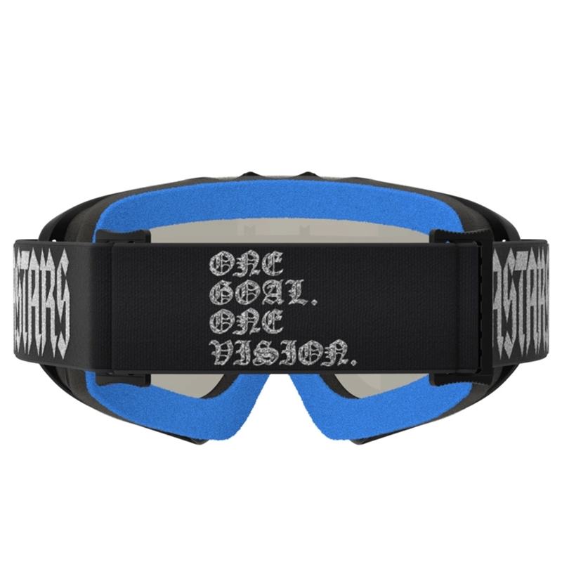 Ochelari de protecție motocross Alpinestars Vision Youth Atrox pentru copii, negru-argintiu